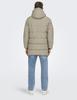 Winter Jacket Only & Sons Onscarl Life Long Quilted Coat Otw Noos (22020156) Desert Taupe