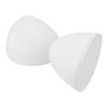 Hourglass Shaped Stool Plastic Modern Simple Nordic Style Household Round Stool for Bathroom Fitting Room