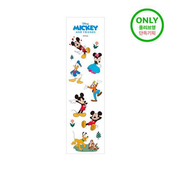 Rucipello Coral Reef Toothbrush 4-Pack (Disney Edition) (+Sticker)