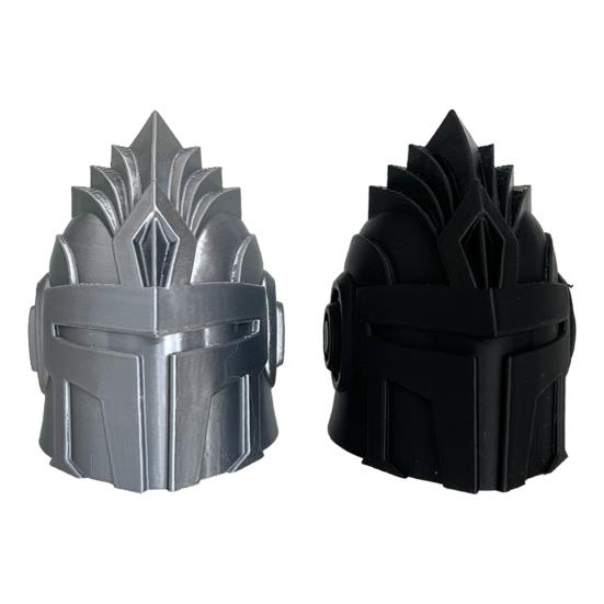 Kryt tažného zařízení Vtipný tvar rytířské helmy Kryt koule tažného zařízení 3D tištěná ochranná krytka koule přívěsu pro příslušenství nákladních vozidel