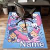 Custom Kpop Team Mat Personalized Name, Polyester Washable Indoor Entryway Rug, Gift for Christmas, Easter, Thanksgiving Day