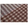 Høst vinterskjerf Brunt Houndstooth skjerf for kvinner dusk sjal
