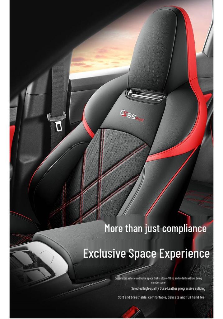 Changan CS55 Plus 3rd Gen Car Seat Cover - All-Season Leather Cushion