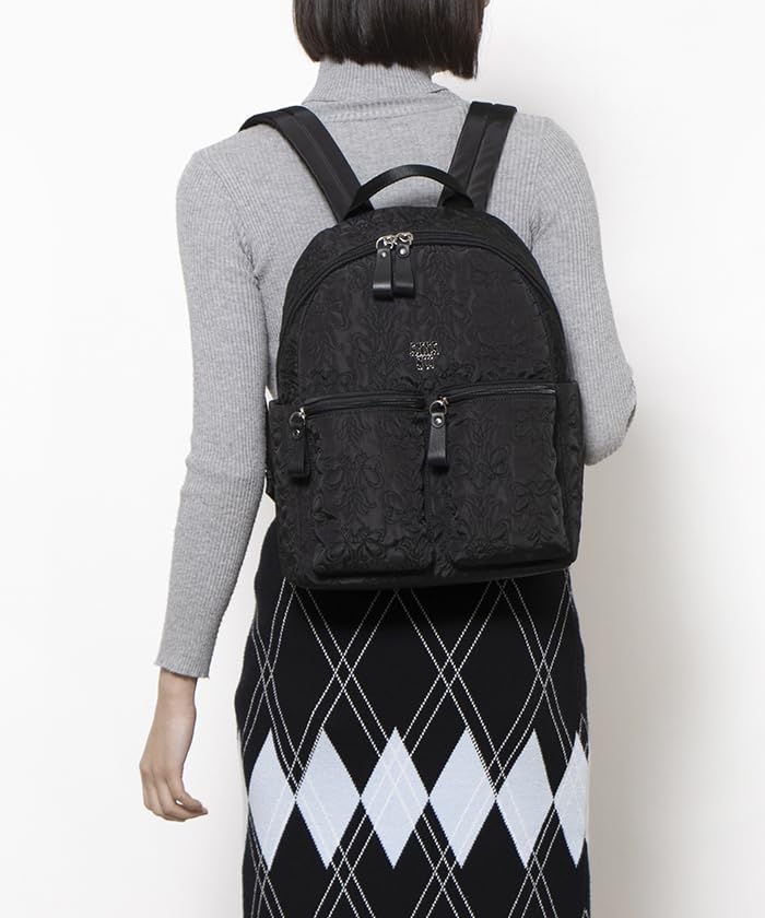 Anna Sui Annie Backpack, Women's, Black