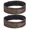 2Pcs Women Non Slip Velvet Wig Elastic Headband Band Adjustable Hair Scarf