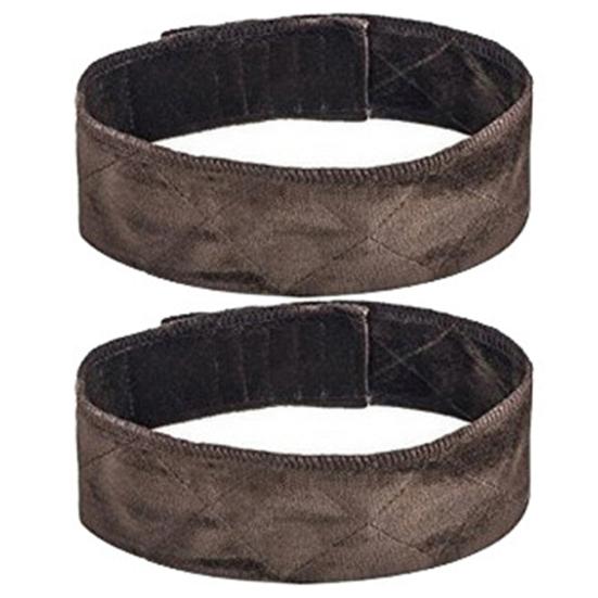 2Pcs Women Non Slip Velvet Wig Elastic Headband Band Adjustable Hair Scarf