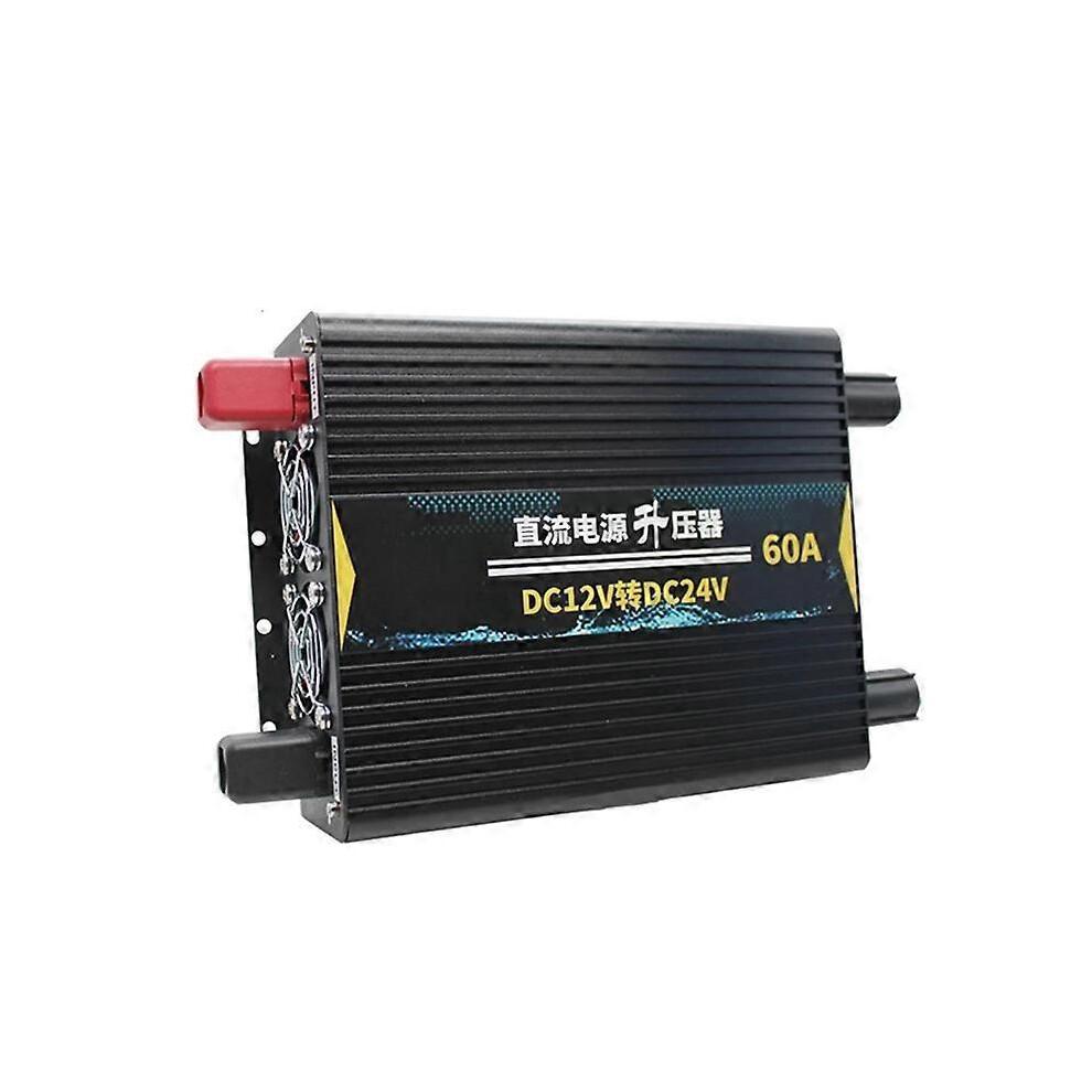 12V to 24V DC 60 Ampere Power Booster Step-Up DC DC Converter 12 Volt to 24 Volt former for Car