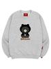 Ellamo Brown Bear Sweatshirt Unisex Big Sizes S~4Xl