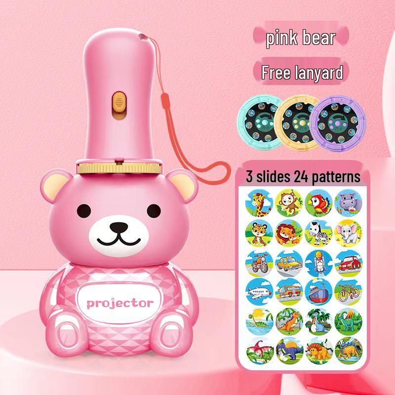 Kids' Educational Luminous Projection Flashlight Toy
