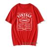 Vintage Made In 1962 T-Shirt Anniversary Present Funny Unisex Graphic Graphic Cotton Short Sleeve Novelty O-Neck Father Tshirt