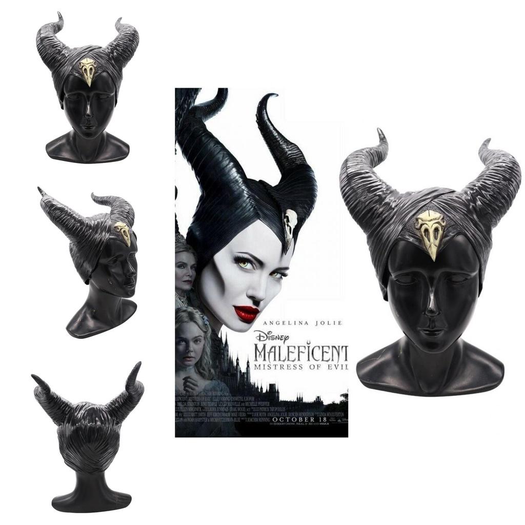 Enchanting 2019 Maleficent 2 Horns Headwear Mask Perfect For Halloween And Cosplay