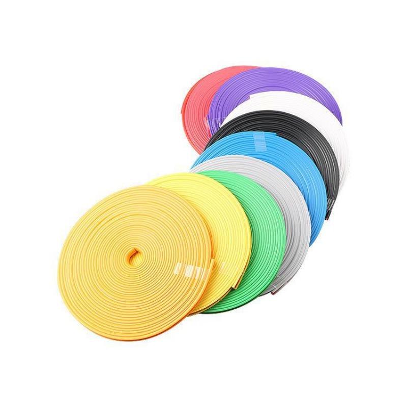 Bande de protection universelle pour jantes de voiture, autocollant pour jantes de voiture, protection des pneus, accessoires de décoration