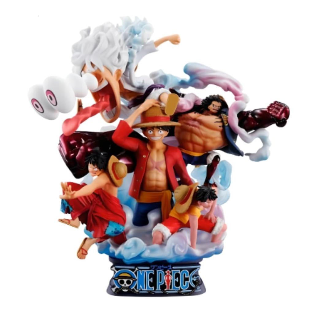 Petit Rama DX ONE PIECE LOGBOX RE BIRTH 02 Luffy Special Completed Figure