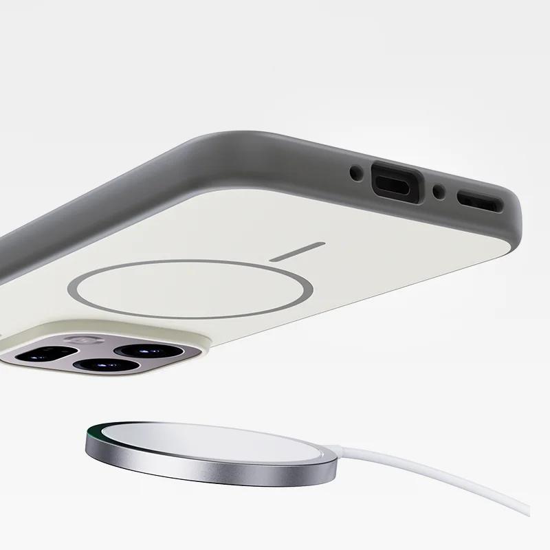 For OPPO Find X9 X9 Pro Case Magnetic Charge Double Color Matte PC +TPU Skin Feel Back Cover with Metal Button For Find X9 Funda