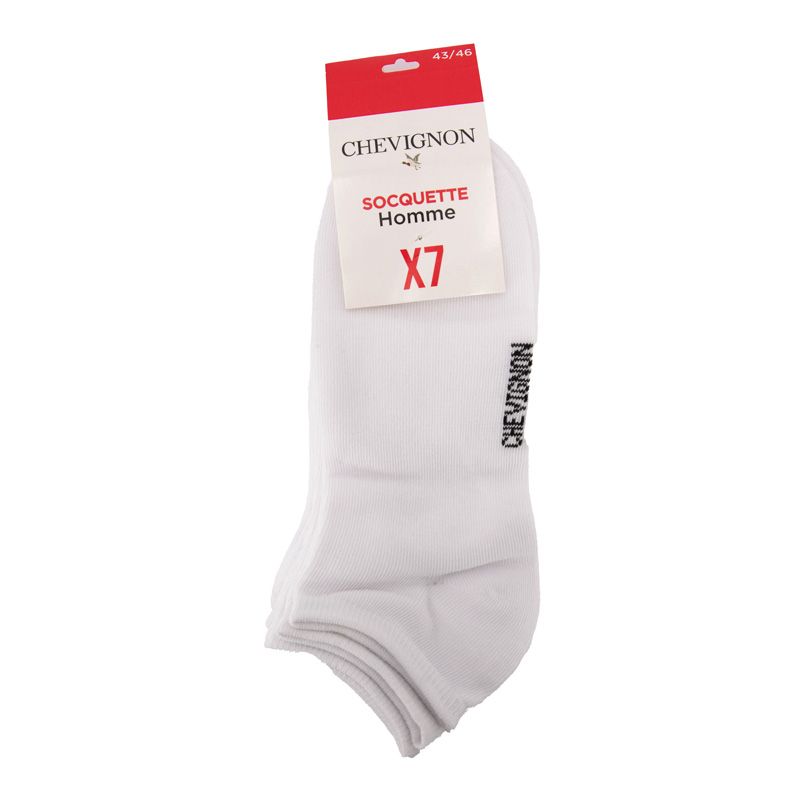 Socquette lot de 7 sirius Homme CHEVIGNON