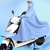Capa de Montura Impermeable Tallas Grandes para Jinetes Individuales/Dobles - Gruesa, Protección Anti-Lluvia Fuerte para Patinetes Eléctricos y Motocicletas.