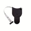 Compact Plastic Fitness Measuring Tape - User-Friendly Tool for Gauging Body Measurements, Ideal for Arms, Legs, Waist, And Chest