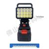 LED Dual-Use Work Light with USB, AC/DC, Compatible with DeWalt & Milwaukee Lithium Batteries
