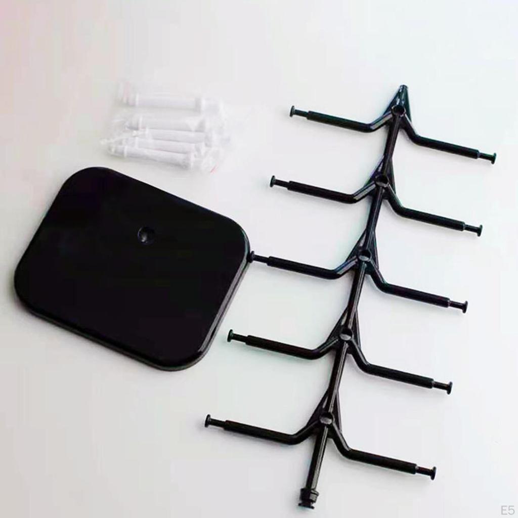 Five-Layer Sunglasses Display Rack Eyeglass Glasses Stand Holder with Good Portability, Can Hold 5