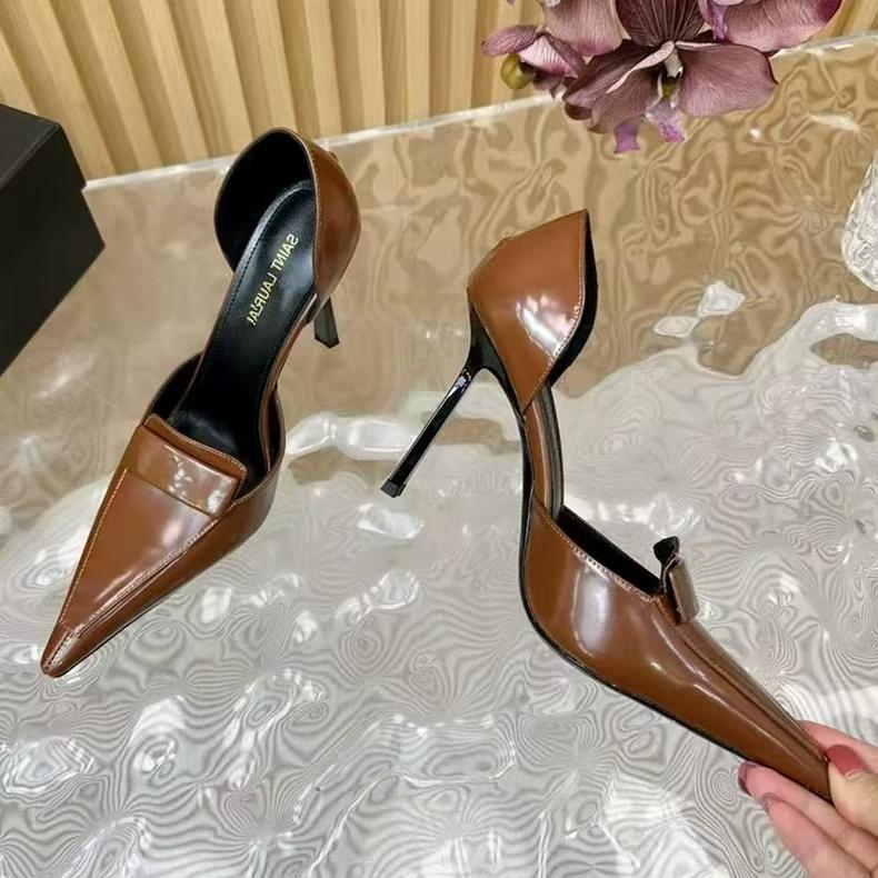 Women  trend luxury designer women comfortable elegant women stiletto versatile high quality high heels