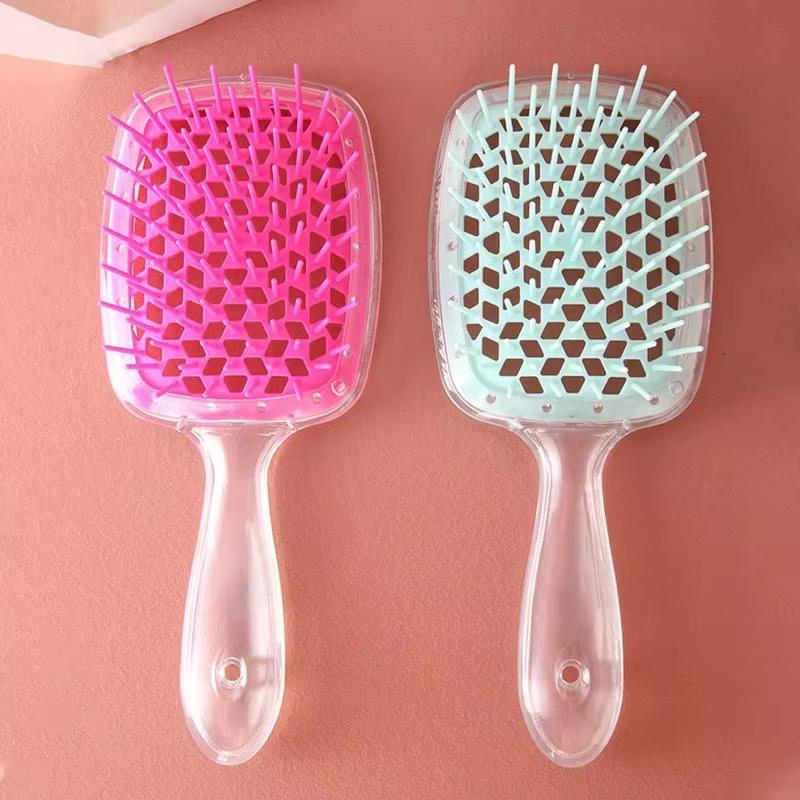 Hairdressing Hair Smoothing Honeycomb Curved Cutout Hair Brush Used For Styling Combing And Massaging The Scalp Hair Comb