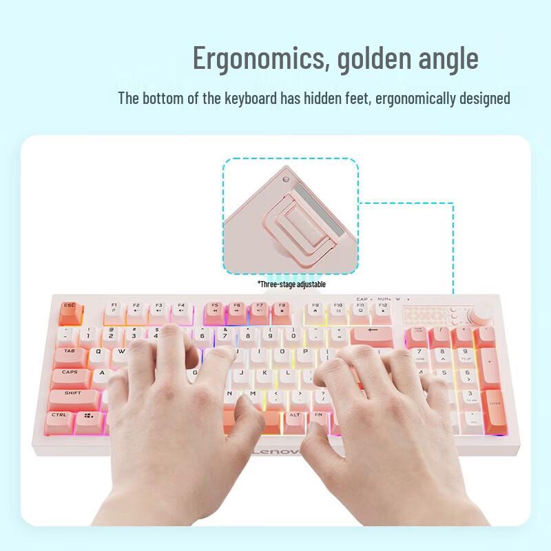 Lenovo K2 Gasket Wired Silent Keyboard