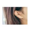 (Silver) Twist Earrings (Pin)