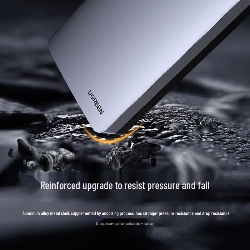 Ugreen USB-A auf Typ-C 2,5/3,5 Zoll externes Festplattengehäuse