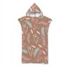 Botanisches Florales Strandtuch mit Kapuze, Schnelltrocknender Surf-Poncho, Badetuch, Sporttücher zum Schwimmen, Strand, Surfen, Tauchen, Baden