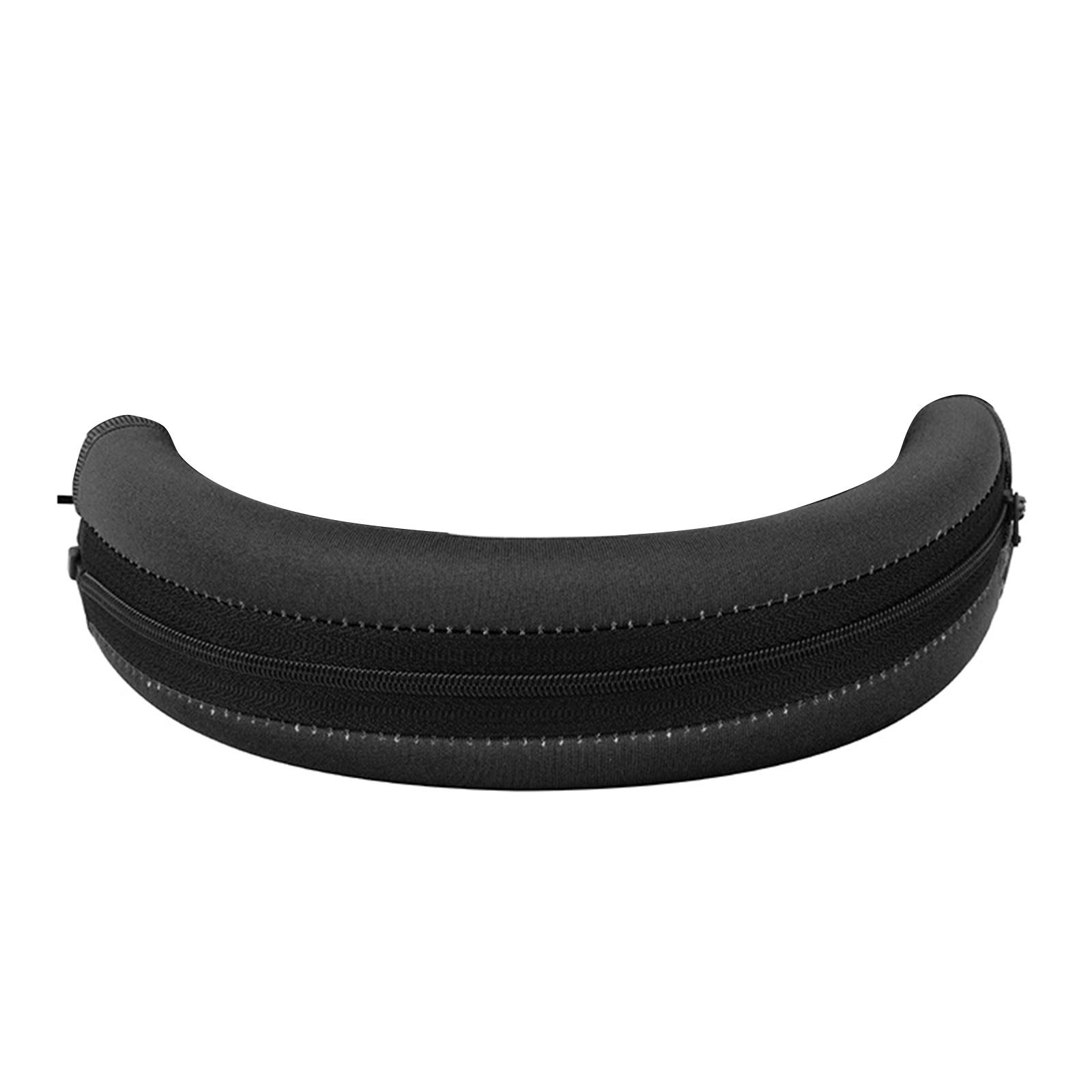 

Comfortable Headphone Headband Cushion HeadBeam Protectors for Kraken 7.1 V2 Headphone Headband Zipper Cover Accessories 1 чорний