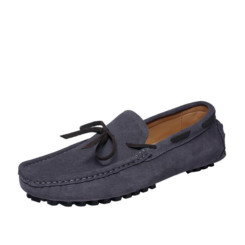 Fashion 2025New Hot Selling Men Casual Leather Loafers Fashion Elegant Business Genuine Leather Shoes Outdoor Anti Slip Walking Shoes