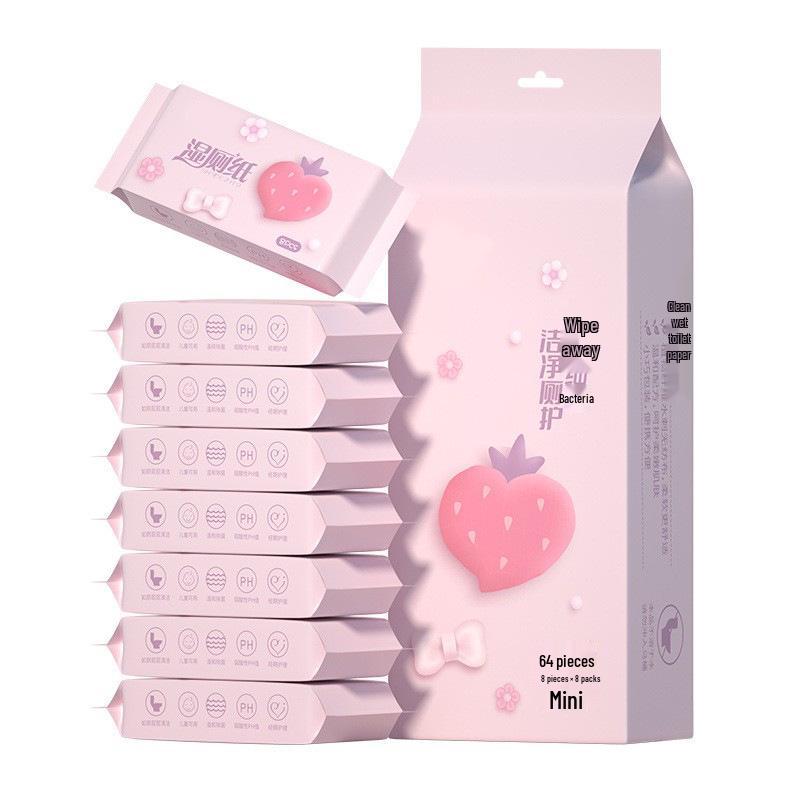 Portable Mini Wet Wipes for Babies & Household - Hand & Mouth Care, Individually Packaged, Sanitary, for Mom & Baby Use