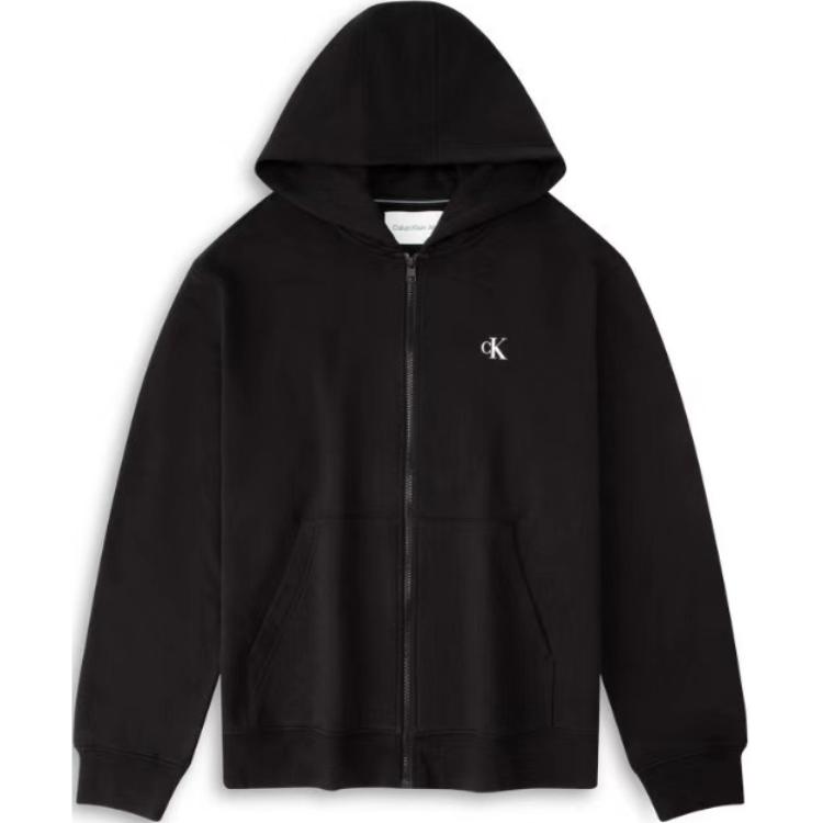 Calvin Klein Минималистичный удобный универсальный свитшот с капюшоном и длинным рукавом мужские топы черный цвет J325567-BEH M 8836₽