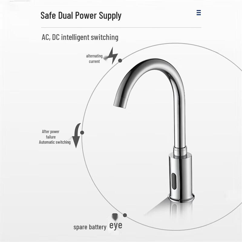 DaluTong Single Cold Automatic Sensor Basin Faucet