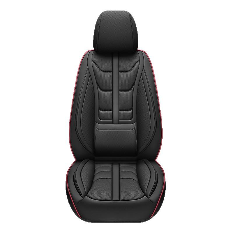 Set di Coprisedili per Auto Universali in Ecopelle - Lusso Full Surround Cuscino Traspirante con Imbottitura in Spugna - Lavabile a Mano e Sicuro per il Lavaggio a Secco