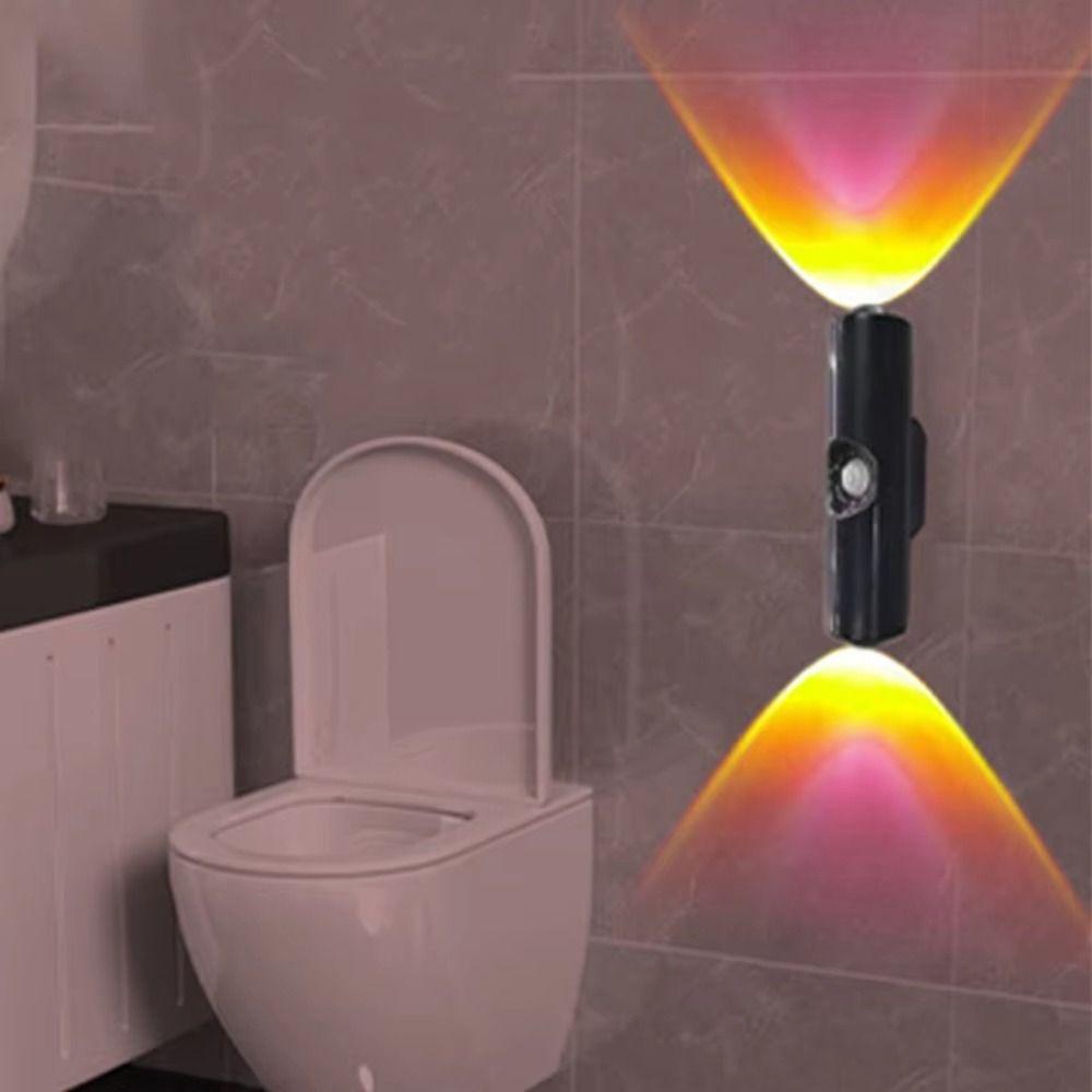 Portable Sensor Night Light 3/7 Colors Changing LED Closet Light Wall LED Lamp for 400mAh Bedroom
