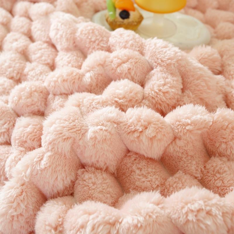 Sofa Cover Towel Thick Warm Rabbit Plush Non-Slip Sofa Cover All-Inclusive Universal Simple Sofa Cover Full Cover Blanket
