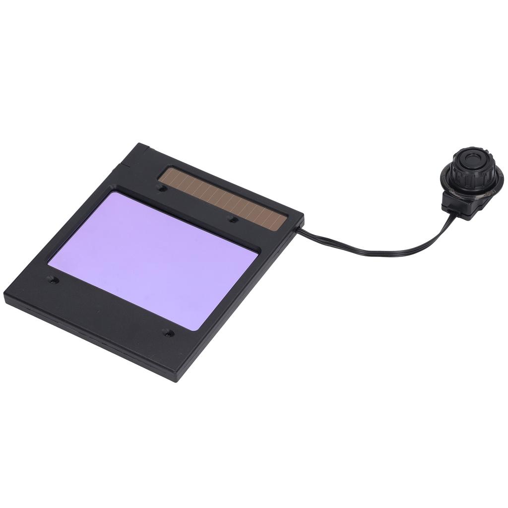 Automatic Darkening Lens with Battery Multifunctional Large Window Electric Welding Helmet Lens