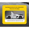 1/22 Metal Die Cast Koenigsegg JESKO Supercar Model Racing Gift Boy Simulation Sound and Light Retraction Collection Ornaments