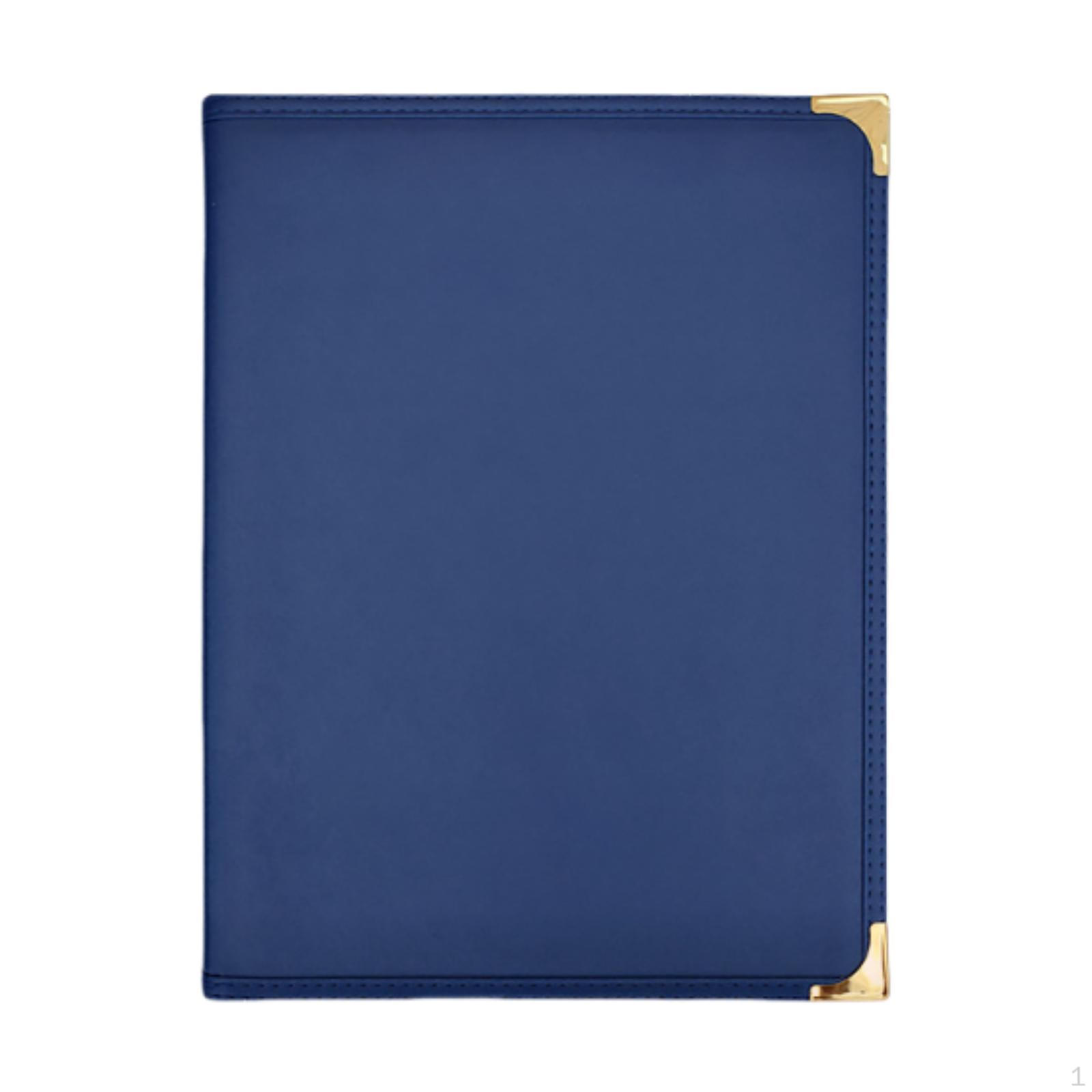 

Обложка для меню 12 видов формата А4 прозрачная для винной карты, держатель для напитков, папка для меню, вечеринка синий