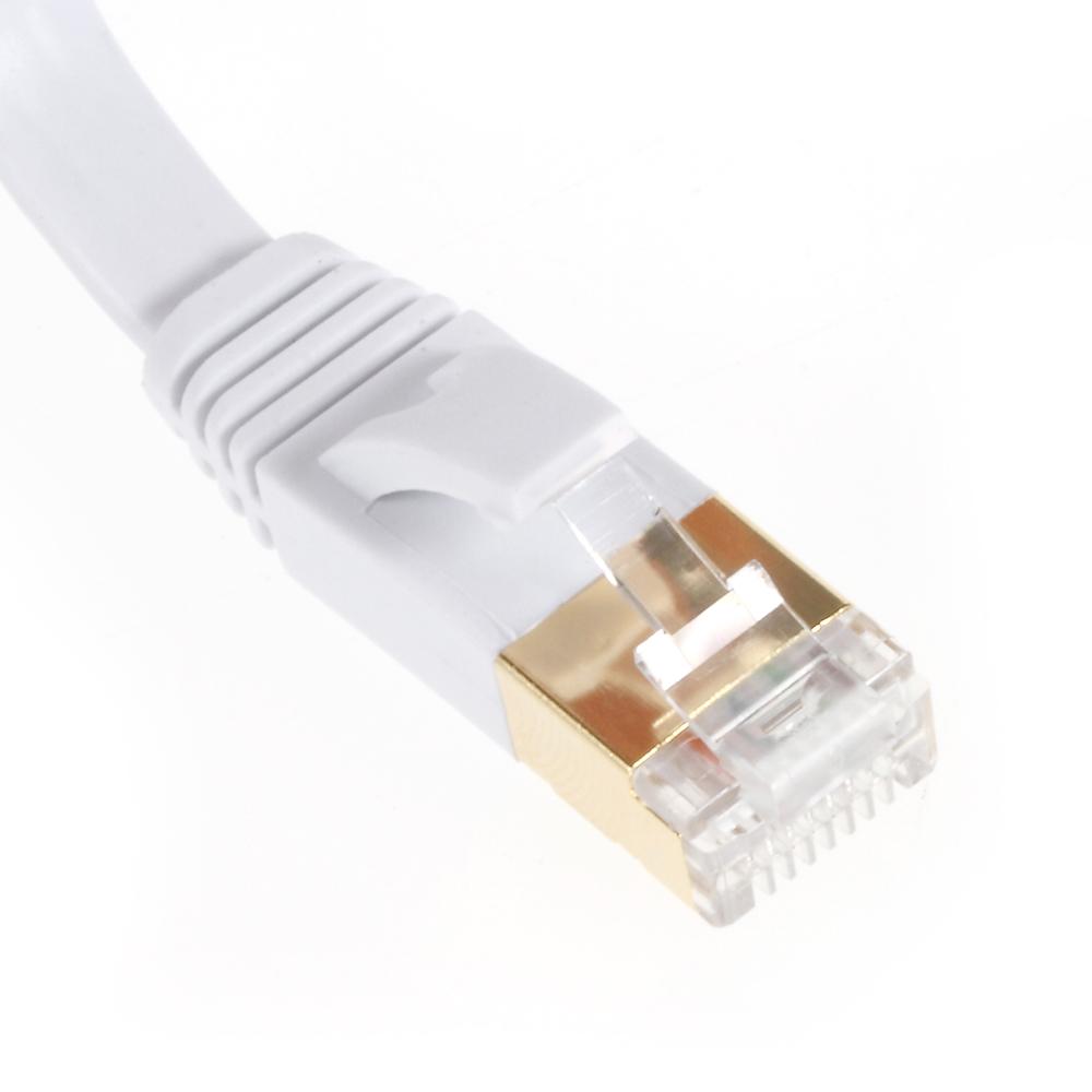 

3m CAT-7 10 Gigabit RJ45 Ethernet Network Cable Flat Cord Patch Cable As Shown A