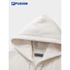 FILA FUSION Unisex Pure Cotton Hooded Sweatshirt