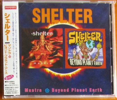 CD SHELTER  Mantra  Beyond Planet Earth RRCY13027 Roadrunner Reco 2000 Japan Rock Used