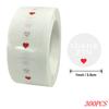 50-500pcs 1inch Clear Gold Foil Thank You Stickers for Envelope Sealing Label Stickers Pretty Things Inside for Gifts Package