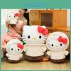 Hello Kitty Animal Plush Toy With Short Hair Fabric For Gift And Bedroom Decor