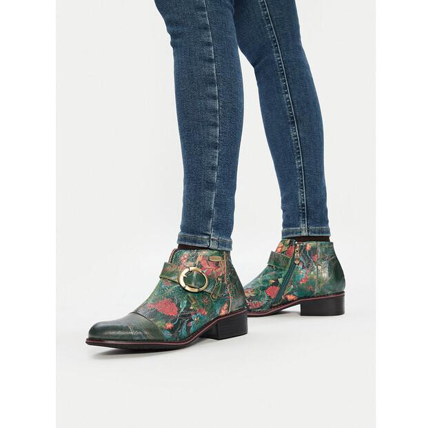 Ботильоны Laura Vita Alice 12 зелёные