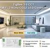Zigbee 3.0 LED Controller WiFi APP Remote for PWM Dim CCT RGB RGBW RGBCCT LED Strip Bridge Tuya Gateway Voi Control DC5V-24V
