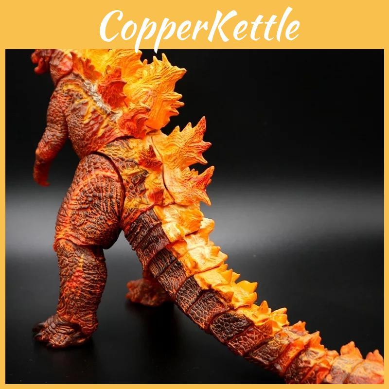 Exquisite Burning Godzilla Action Figures With Movable Joints For Display And Decoration