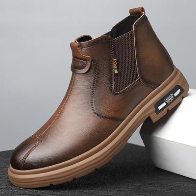 Hot Selling Winter Ankle Boots Europe America Men's Business Short Boots Banquet Formal Boots Men's Casual Boots Free Delivery