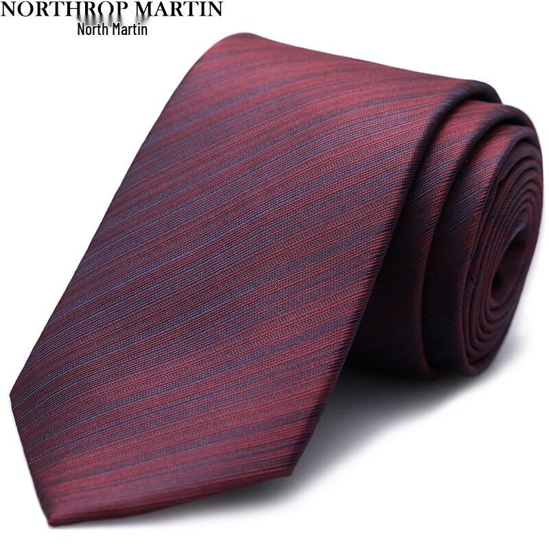 North Martin Men s Premium Silk Tie 148 x 7.5 cm